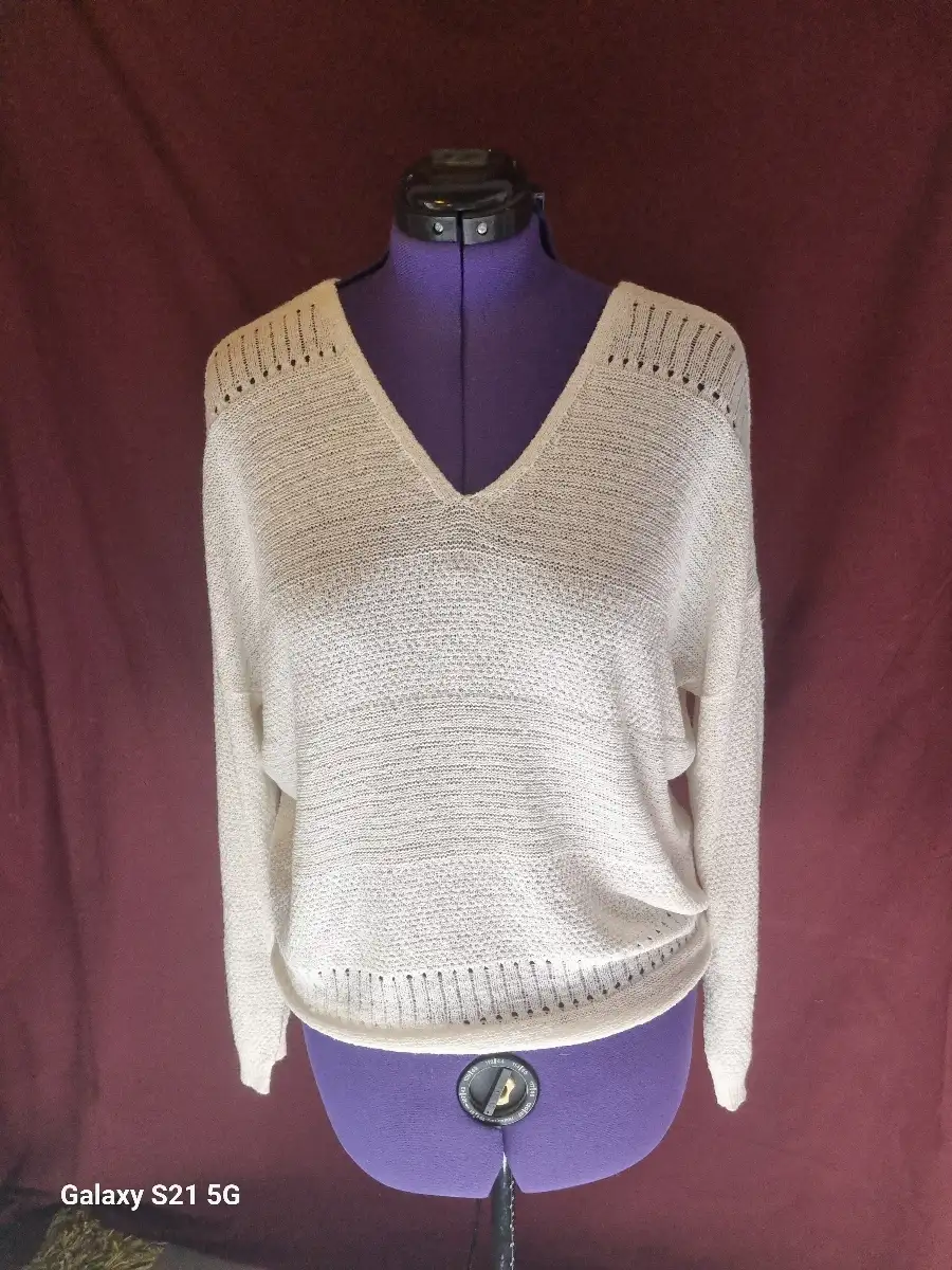 Pull neige d'antan
